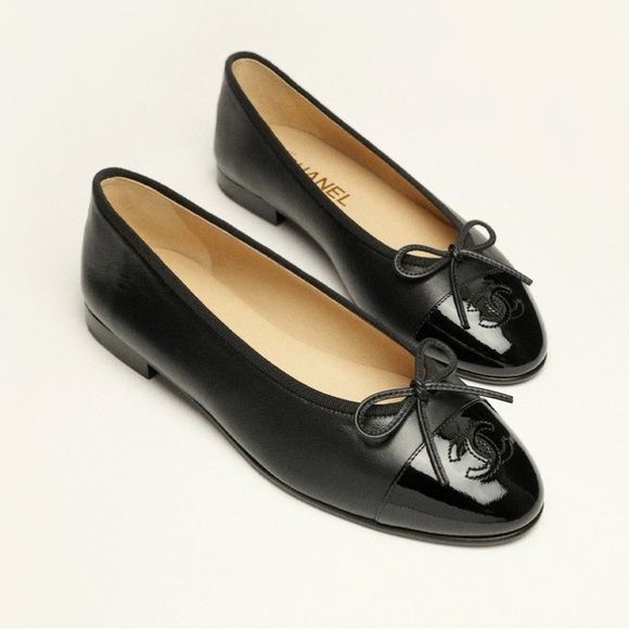CHANEL Shoes - SOLD! Chanel Lambskin Ballet Flats